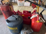 Large lot of Gas Cans