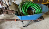 Wheelbarrow with hoses