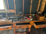 Top of Bench and Drawer Contents