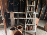 Wood ladder/Three kegs of nails