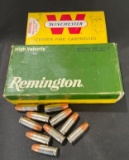 Two Partial boxes, 9 mm Luger. / 10 loose cartridges.