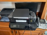 Office Printer Lot and Flat Screen Monitor