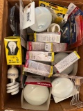 Box of Assorted Lightbulbs