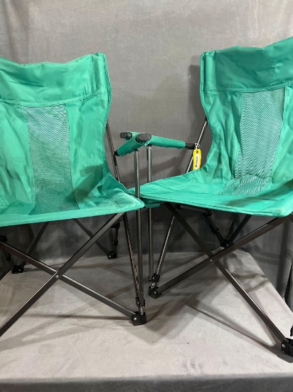 Pair of Rural King Folding "Bag" Chairs