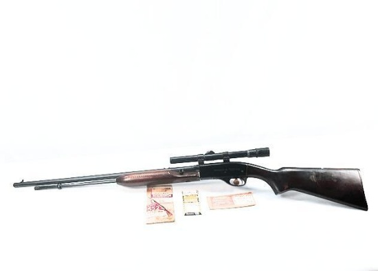 Remington Speedmaster Model 552, .22SH, L, LR Caliber Rifle