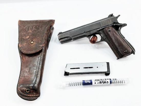 WWII Remington Rand M 1911 U. S. Army 45 ACP caliber Pistol