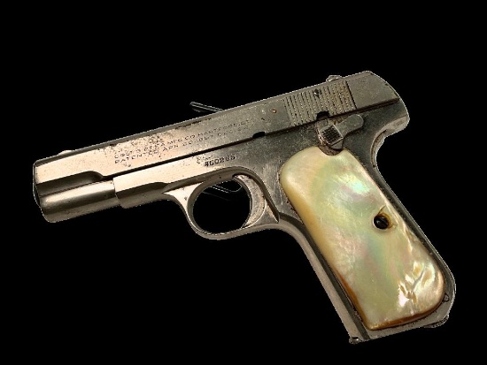 Colt Automatic, 32 Caliber Rimless Smokeless Pistol