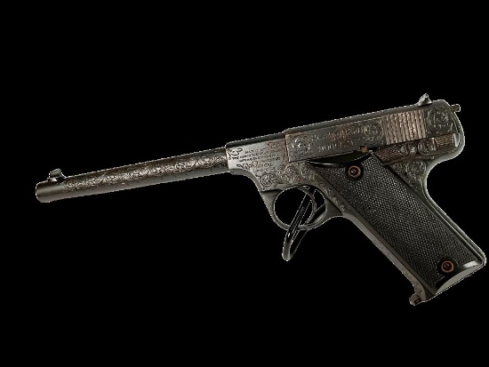 Boxed Hi-Standard Model B, 22 Caliber Pistol