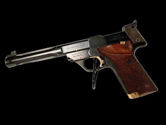 Hi Standard Supermatic Trophy Model, 22 Caliber Pistol