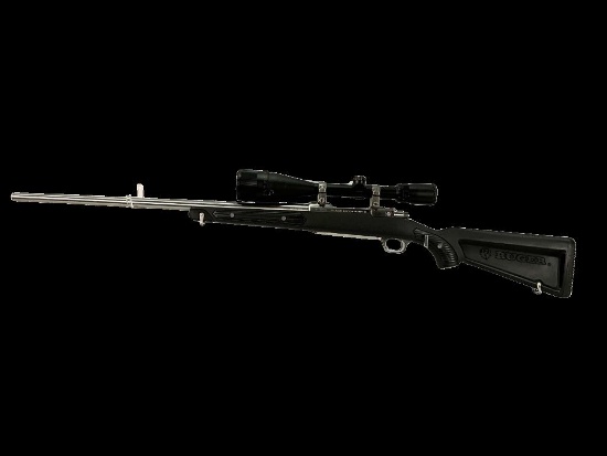 Ruger M77 Mark II, .338 Win Mag Caliber Rifle with Scope