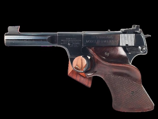 Hi-Standard Model H-D Military, 22 Caliber LR Pistol