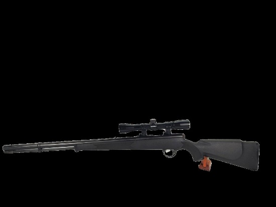 CVA Stag Horn Black Powder Rifle, 50 Caliber with Bushnell Scope