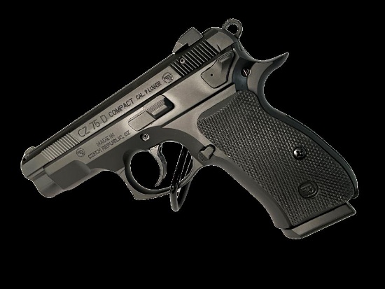 New CZ Model 75 D Compace, 9mm Luger Caliber Pistol