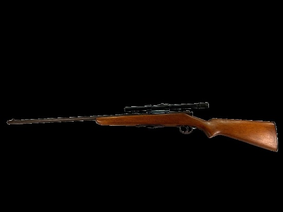 Springfield Model 84C, 22 Caliber Rifle with Scope