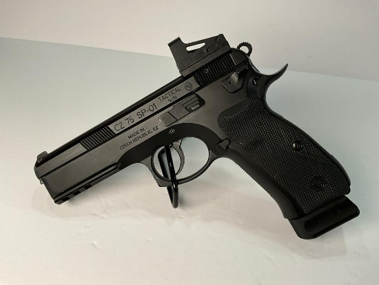 CZ 75 Model SP-01 Tactical, 9mm Caliber Pistol