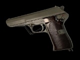 Cold War Era CZ Model 53, 7.62 x 25 Caliber Pistol and Holster