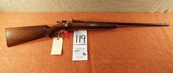 Winchester 68, 22LR, Mfg. 1934-46, Ghost Ring Target Sight, Very Good Bore