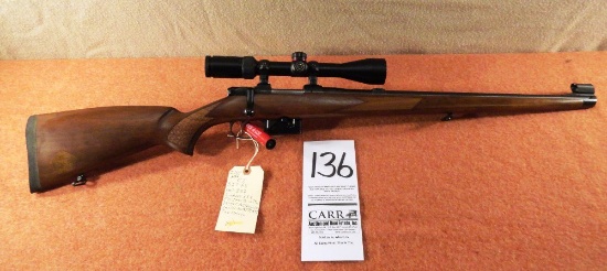 CZ-527FS 222-Cal., SN:A379437, Simmons 3x9 ProSports w/Target acquisition, New Tac Driver
