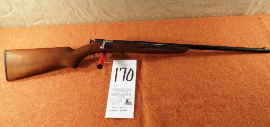 Winchester 60A, 22LR, 1930-33, Very Nice Bore, Grooved Receiver, 23" Bbl., Changed to 27" in 1933