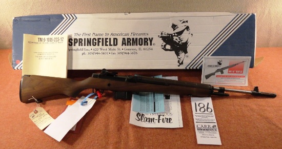 Springfield Armory M14 M1 A1, 308-Cal., Nat’l Match Stainless Steel Bbl. 1-11 Twist, 32 Click Rear S