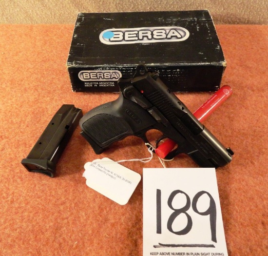 Bersa Thunder 40, 40 S&W, SN:B59831, Ultra Compact Pro (Handgun)