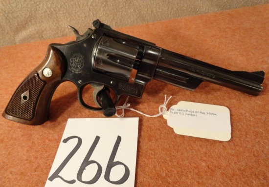 S&W M.Pre-28 357-Mag, 5-Screw, SN:27505 (Handgun)