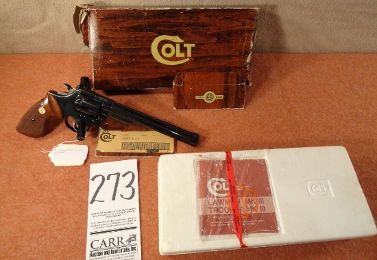 Colt Trooper III, 22-Cal., SN:Y19058, in Box, Exc. Cond. (Handgun)