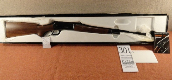 Browning 71, 348 Cal. Ltd. Ed. Set of (4), NIB – (2) Carbines, (2) Rifles (2) Engraved, (2) Plain, S