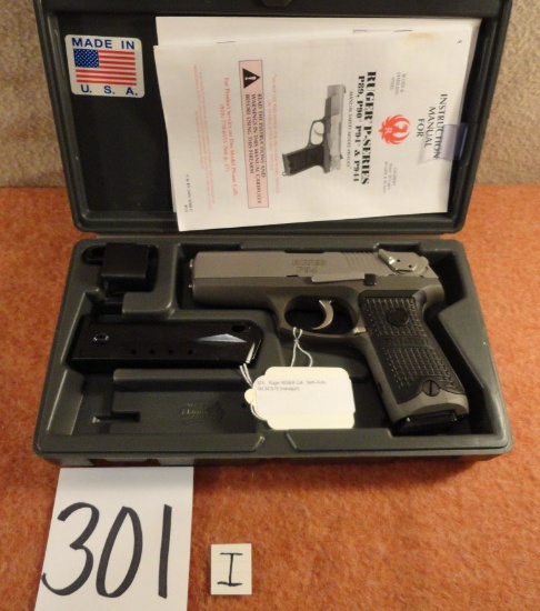 Ruger 40S&W Cal., Semi-Auto, SN:341-59799 (Handgun)