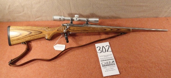 Ruger M77 Mark II .308 Winchester, Stainless Steel Barren & Laminated Stock, Bushnell Sportview Scop