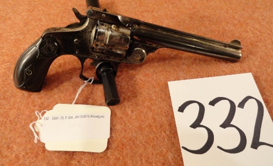S&W .38, 5” Bbl., Tip-Up, SN:045875 (Handgun)