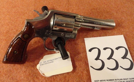 S&W .357 Magnum Black Powder Revolver, SN:BEV9325 (Exempt)