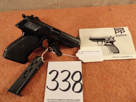 Walther M.PP Super 9mm, SN:100832 (Handgun)