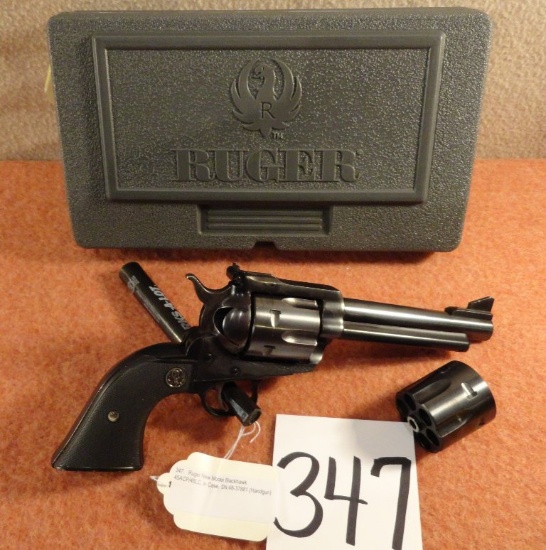 Ruger New Model Blackhawk 45ACP/45LC, in Case, SN:48-37881 (Handgun)