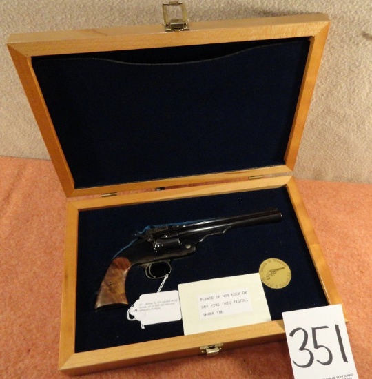 S&W Apr. 22, 1873 Schofield .45-Cal. Revolver, SN:US GW5 1660, Mint Cond. w/Wood Box (Handgun)