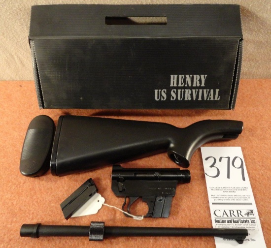 Henry U.S. Survival 22-LR, Black Model H002B, SN:US71474 w/Box
