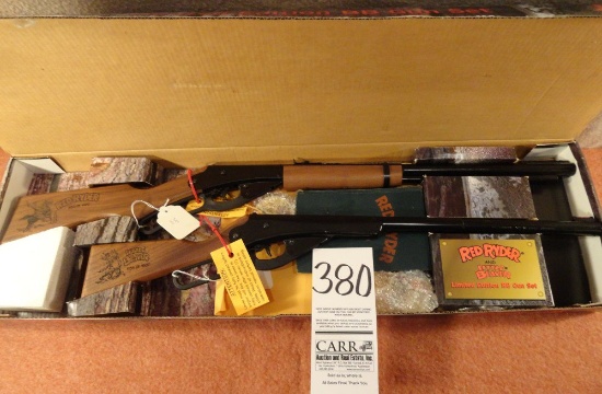 Red Ryder & Little Beaver Ltd. Ed. BB Gun Set (2-Gun Set) in Box (Exempt)