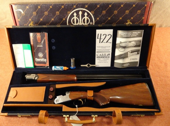 Beretta S687 Silver Pigeon 20-Ga. Shotgun SN:M27514B w/Wood Beretta Case