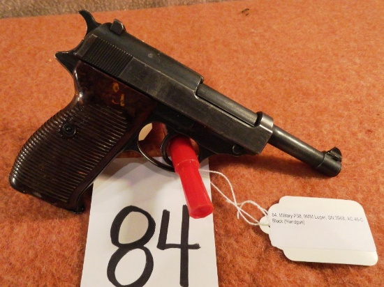 Military P38, 9MM Luger, SN:3968, AC 45-C Block (Handgun)