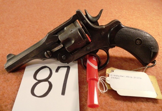 Webley Mark I, 455-Cal., SN:32704 (Handgun)