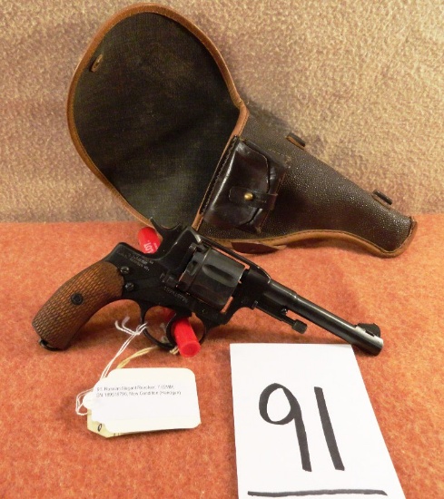 Russian Nagant Revolver, 7.62MM, SN:189518796, New Condition (Handgun)