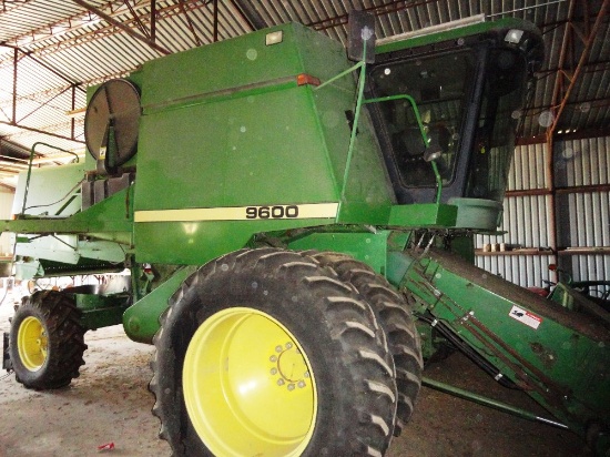 1993 JD 9600 with 480/80R 38 Duals, 5650 Eng. Hrs., 4189 Sep. Hrs.