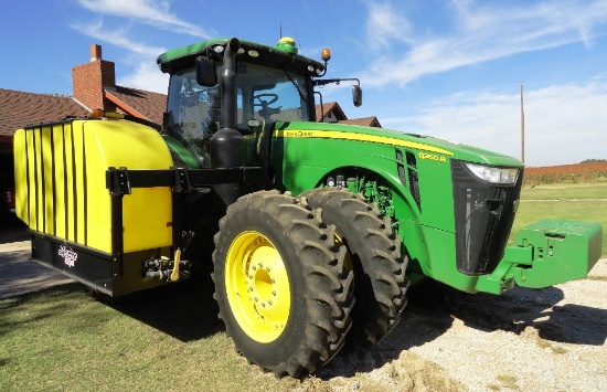 2011 JD 8360R MFWA Tractor, 1732 Hrs. IVT, ILS (Demco Tanks and GPS Sell Seperate!)