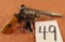 C.S.A. Austrian, Pinfire 9mm, Hand Engraved, (Bbl. Sight Missing) (Handgun)