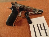 CZ 75B Polished S.S., 9mm, 16+1, Made in Czech Republic SN:A780755 (Handgun)
