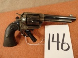Colt Bisley, 38-40 Cal., 5.5” Bbl., Blue, SN:245281 (Handgun)