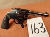 Colt New Service 44-40 Cal., 5.5” Bbl., Blue, SN:318522 (Handgun)