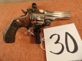S&W 2nd Model, 32 S&W, Dbl. Action, Nickel Plated, Tip-Up SN:105239 (Handgun)