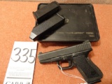 Glock 23, 40SW, Heinie Straight Eight Night Sights, 3.5 lb. Connector, (3) 13-Rd. Mags, Box, Cleanin