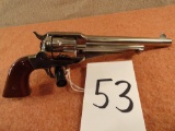 1875 Remington 45 L.C. by A. Uberti, 7” Bbl., Nickel Plated, SN:J81368 (Handgun)